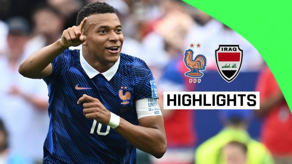 Prancis Hantam Irak 3-0, Mbappe Cetak Brace di Laga ke-100