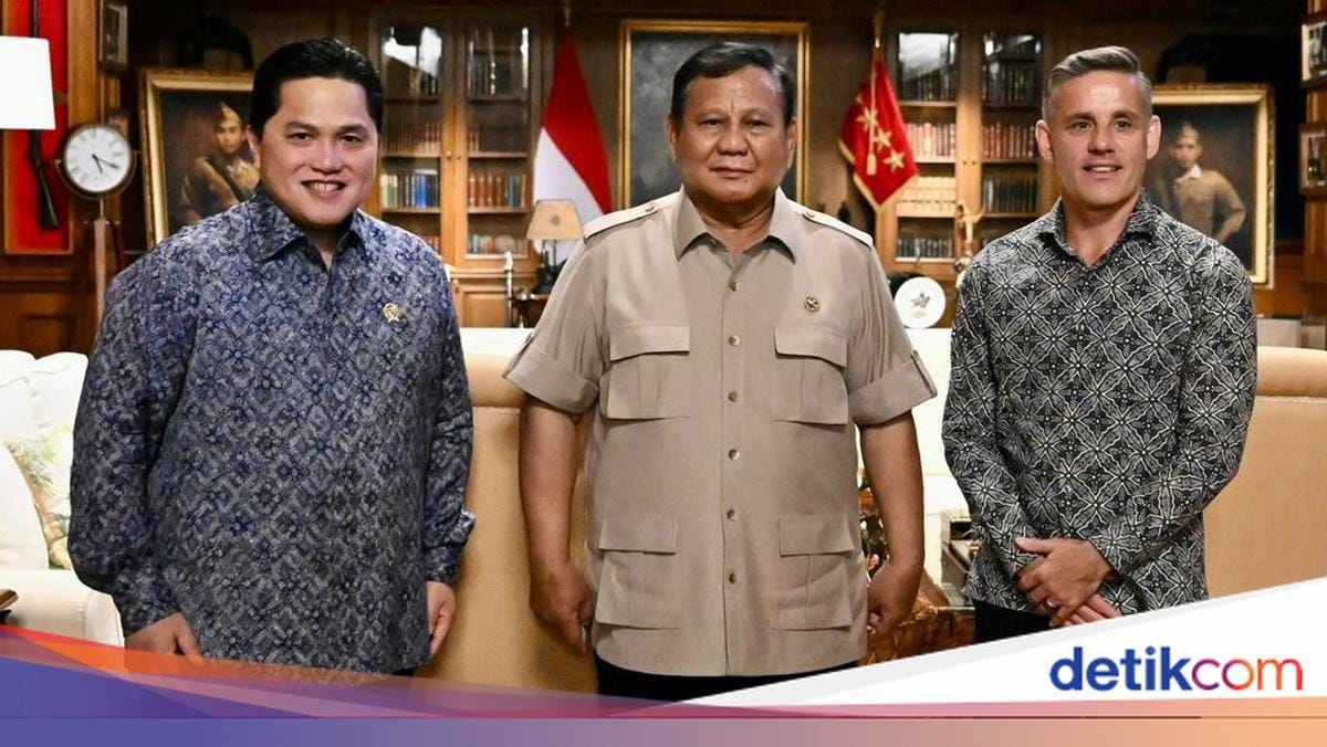 Erick Thohir dan Herdman Sambangi Presiden RI, Bahas FIFA ASEAN 2026 dan Piala Dunia 2030