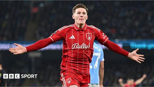 Manchester City Pecahkan Rekor Transfer Inggris: £116 Juta untuk Elliot Anderson dari Nottingham Forest