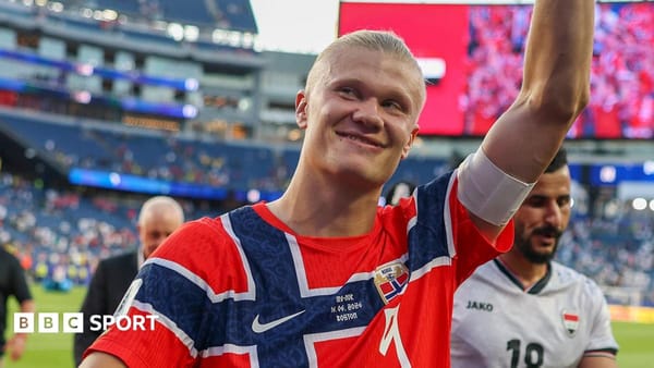 Haaland Cetak Dua Gol di Debut Piala Dunia, Norwegia Hancurkan Irak 4-1