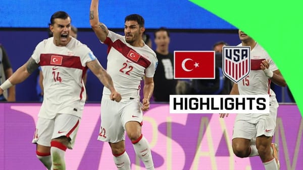 Turki Kalahkan AS 3-2 di Menit Akhir, Tutup Piala Dunia dengan Gemilang